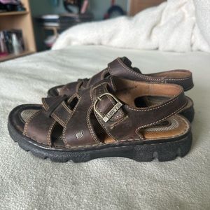 Born slingback sandals